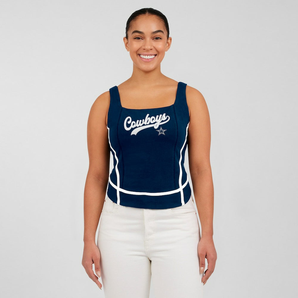 WEAR by Erin Andrews Women's Square Neck Tank Top - Dallas Cowboys Tops