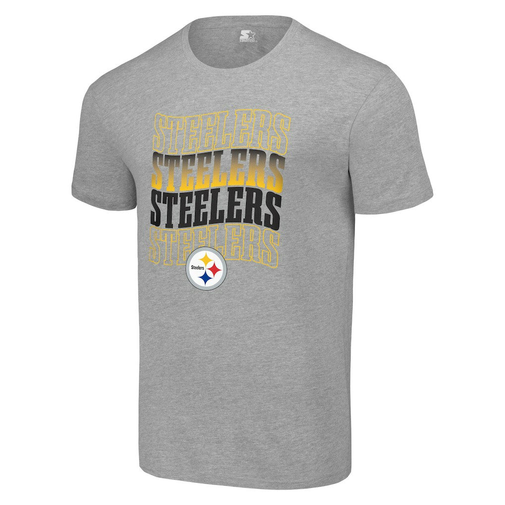 Starter Four Team Name Logo T-Shirt - Pittsburgh Steelers T-shirts