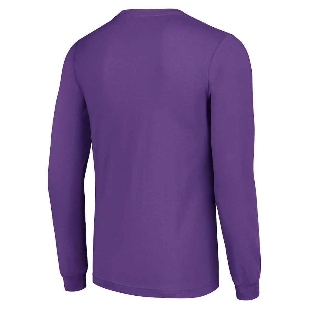 Starter Team Name Graphic Long Sleeve T-Shirt - Minnesota Vikings T-shirts