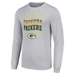 Starter Team Name Graphic Long Sleeve T-Shirt - Green Bay Packers T-shirts