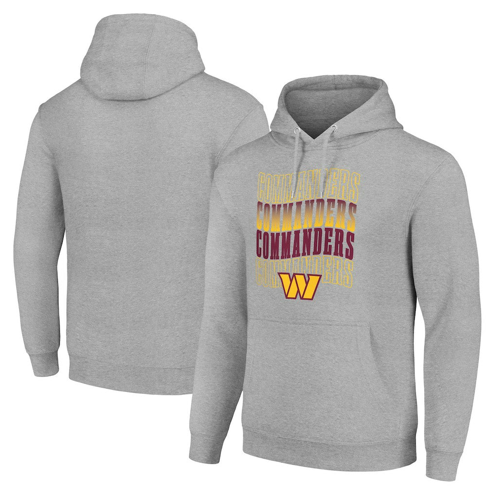 Starter Four Team Name Logo Fleece Pullover Hoodie - Washington Commanders Hoodies