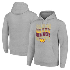 Starter Four Team Name Logo Fleece Pullover Hoodie - Washington Commanders Hoodies