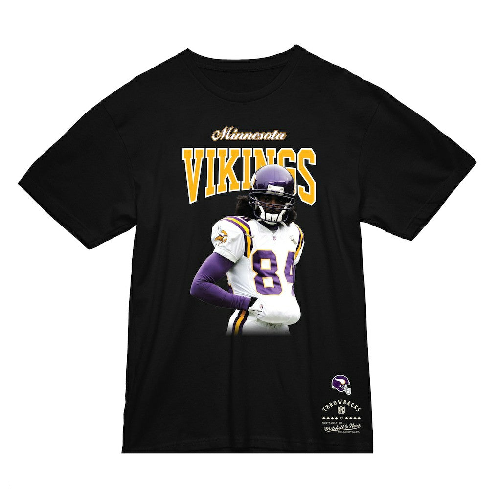 Randy Moss  Sideline Retired Player T-Shirt - Minnesota Vikings T-shirts