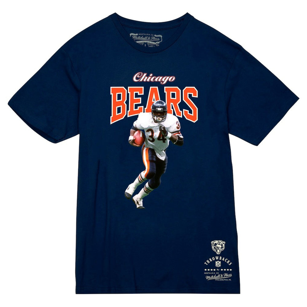 Walter Payton  Sideline Retired Player T-Shirt - Chicago Bears T-shirts