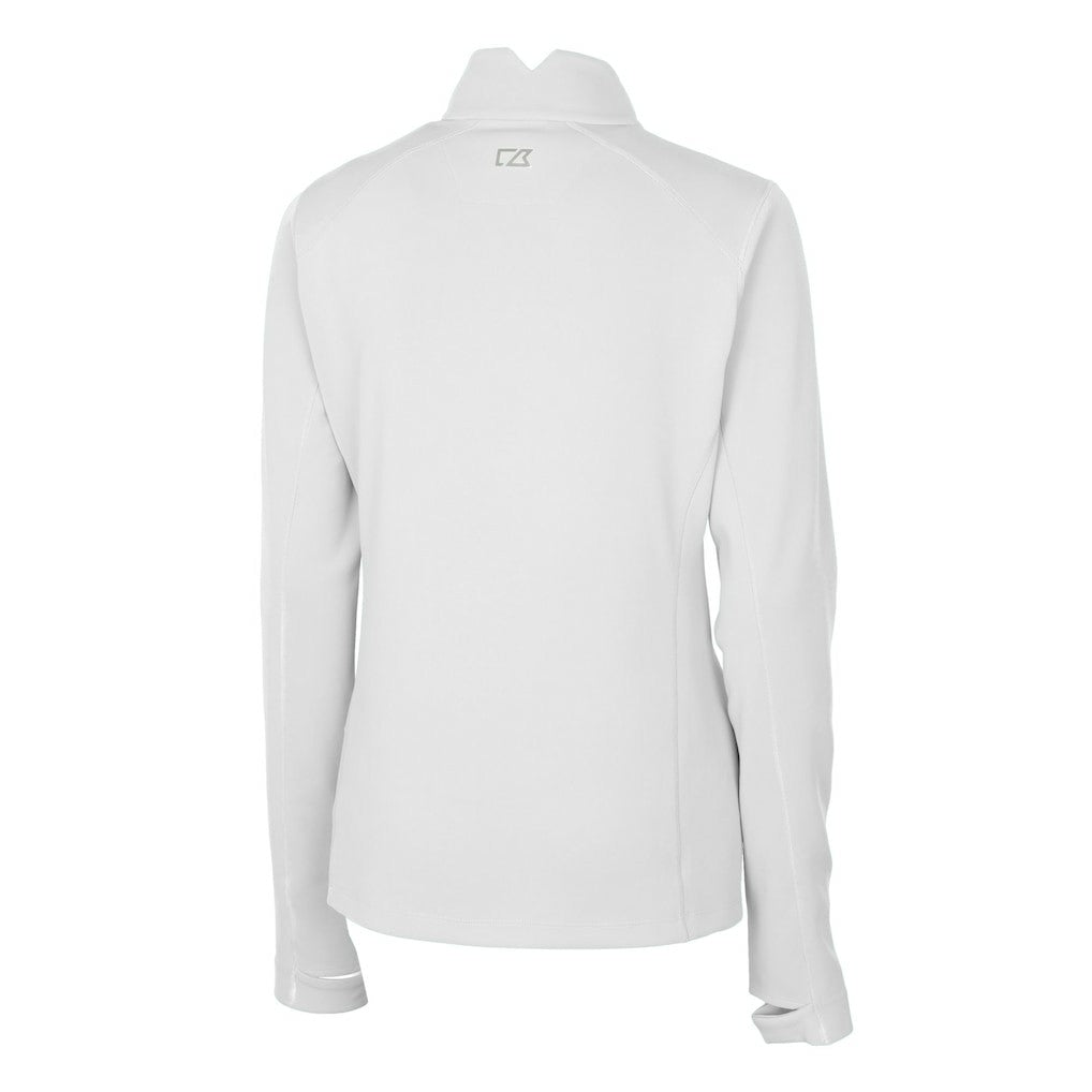 Cutter & Buck Women's Traverse Stretch Quarter-Zip Pullover Top - Pittsburgh Steelers Pullover