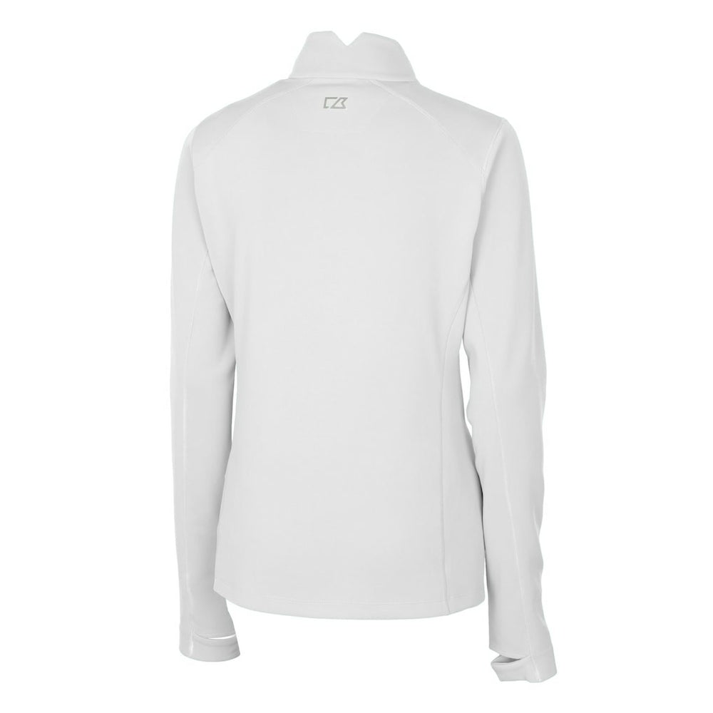 Cutter & Buck Women's Traverse Stretch Quarter-Zip Pullover Top - Pittsburgh Steelers Pullover