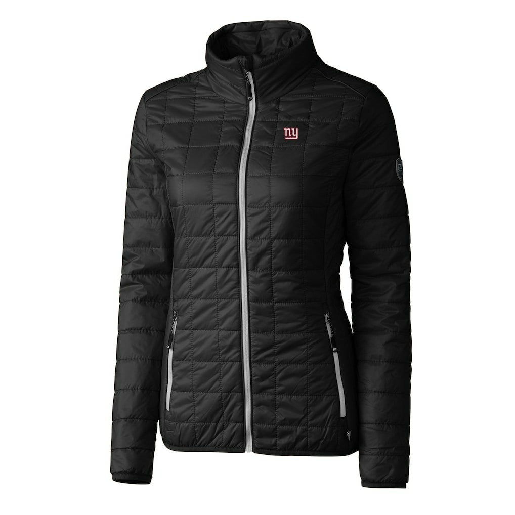 Cutter & Buck Women's Rainier PrimaLoft Eco Insulated Full-Zip Puffer Jacket - New York Giants Jackets