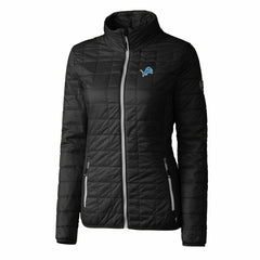 Cutter & Buck Women's Rainier PrimaLoft Eco Insulated Full-Zip Puffer Jacket - Detroit Lions Jackets