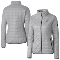 Cutter & Buck Women's Rainier PrimaLoft Eco Insulated Full-Zip Puffer Jacket - Indianapolis Colts Jackets