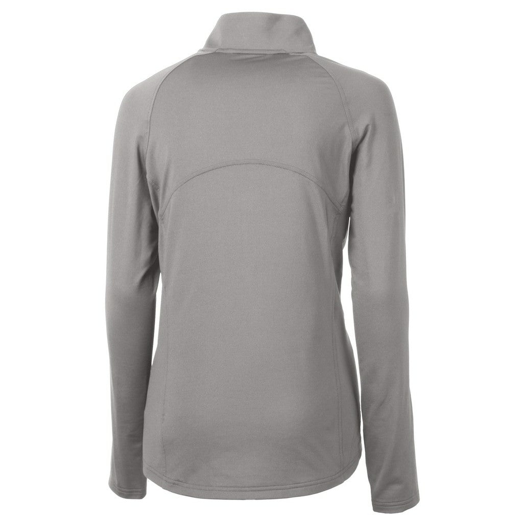 Cutter & Buck Women's Adapt Eco Knit Stretch Recycled Half-Zip Pullover Top - San Francisco 49ers Pullover