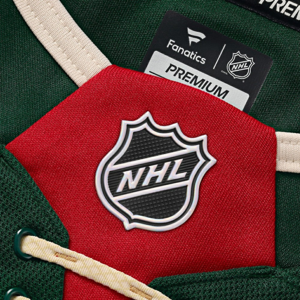 NHL Minnesota Wild Fanatics Home Premium Custom Jersey