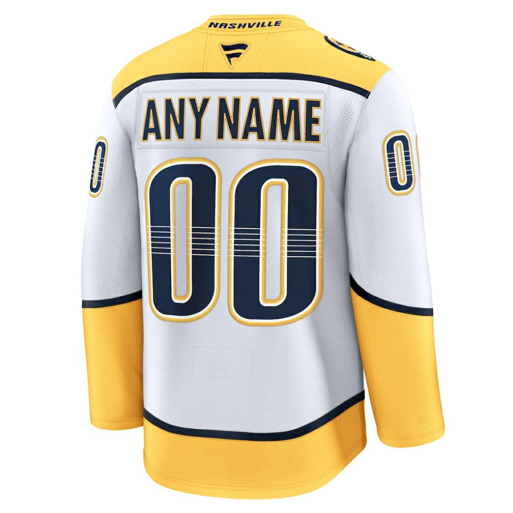 NHL Nashville Predators Fanatics Away Premium Custom Jersey