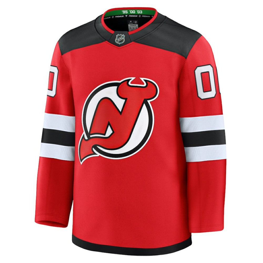 NHL New Jersey Devils Fanatics Home Premium Custom Jersey