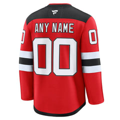 NHL New Jersey Devils Fanatics Home Premium Custom Jersey