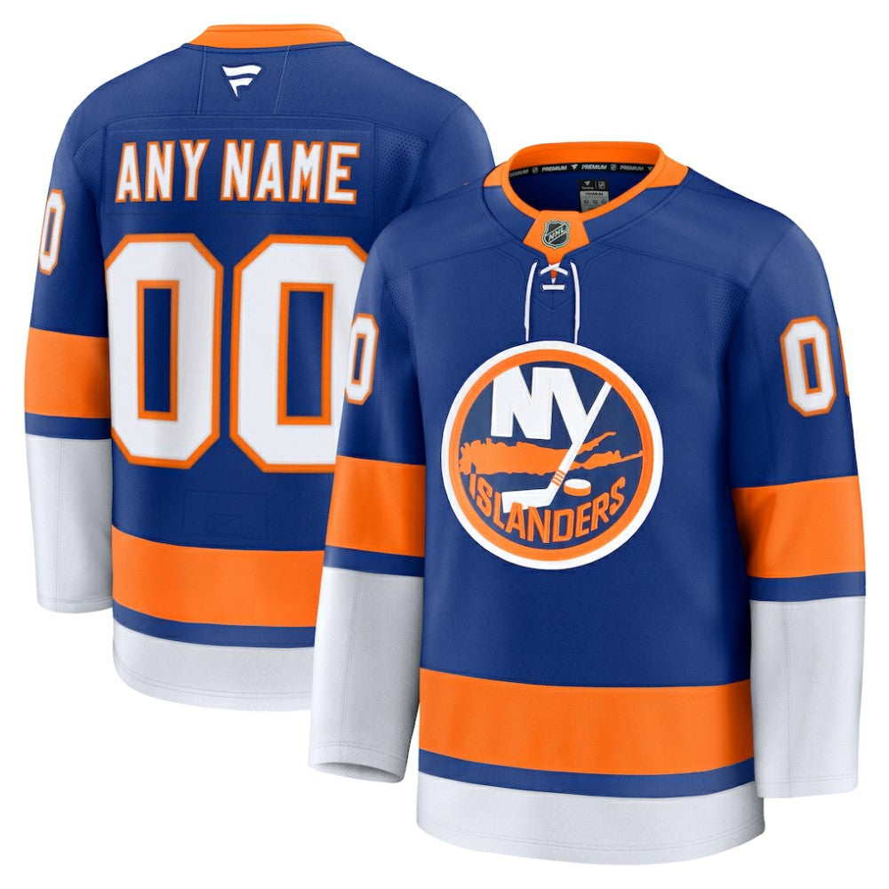 NHL New York Islanders Fanatics Home Premium Custom Jersey