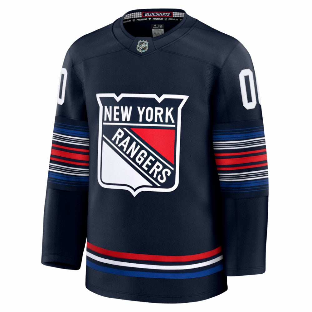 NHL New York Rangers Fanatics Alternate Premium Custom Jersey