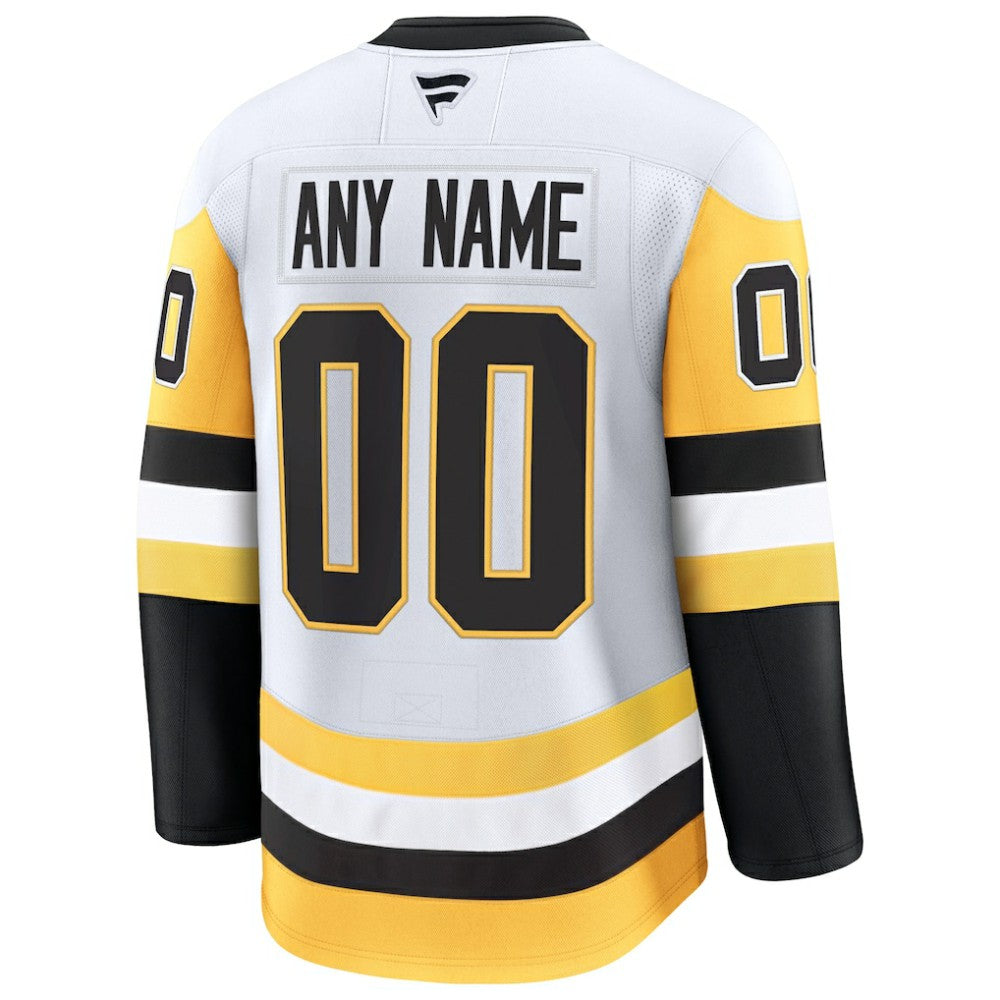 NHL Pittsburgh Penguins Fanatics Away Premium Custom Jersey