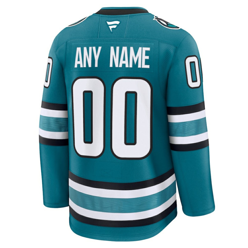 NHL San Jose Sharks Fanatics Home Premium Custom Jersey