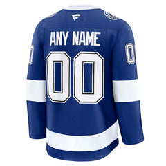 NHL Tampa Bay Lightning Fanatics Home Premium Custom Jersey