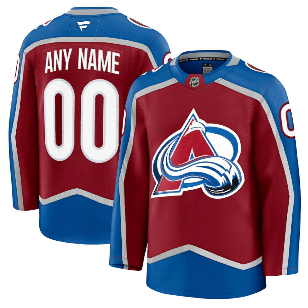 NHL Colorado Avalanche Fanatics Home Premium Custom Jersey