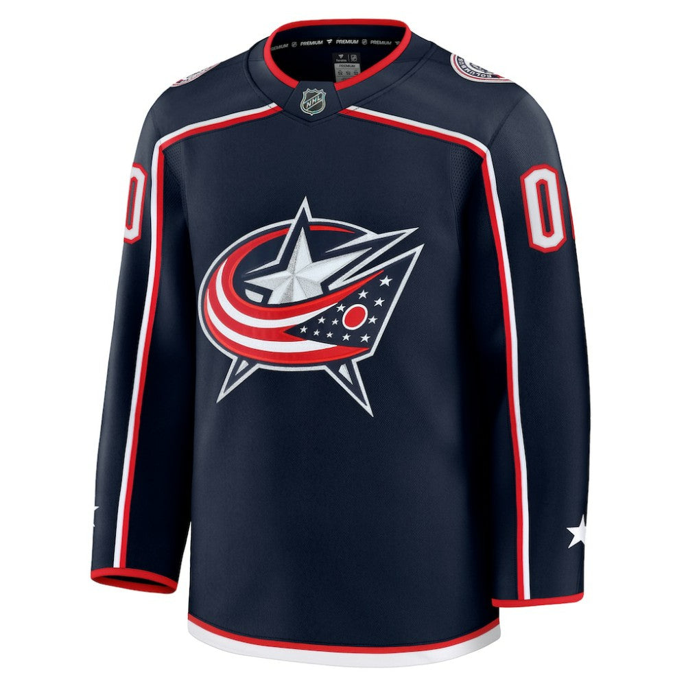 NHL Columbus Blue Jackets Fanatics Home Premium Custom Jersey