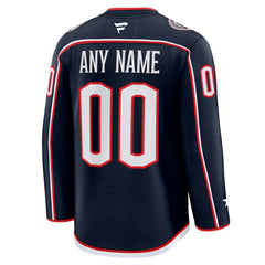 NHL Columbus Blue Jackets Fanatics Home Premium Custom Jersey