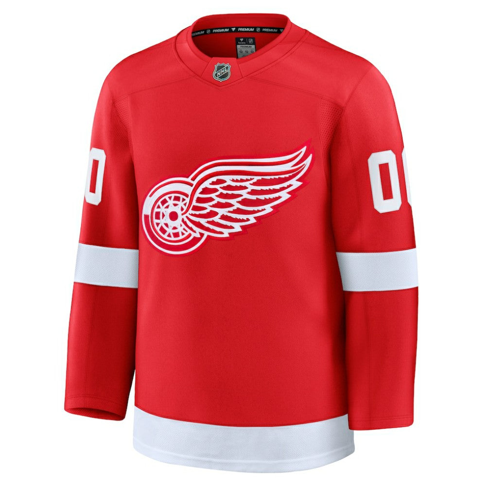 NHL Detroit Red Wings Fanatics Home Premium Custom Jersey