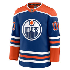 NHL Edmonton Oilers Fanatics Home Premium Custom Jersey