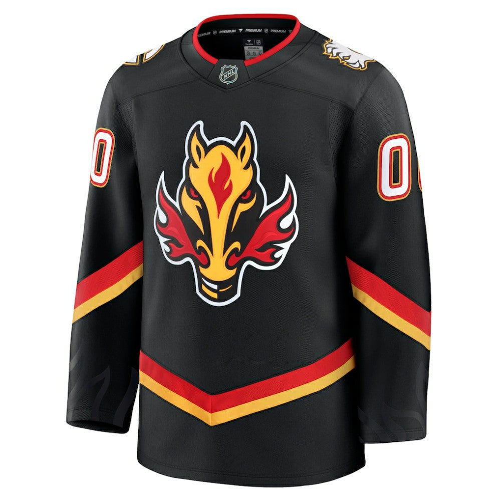 NHL Calgary Flames Fanatics Alternate Premium Custom Jersey