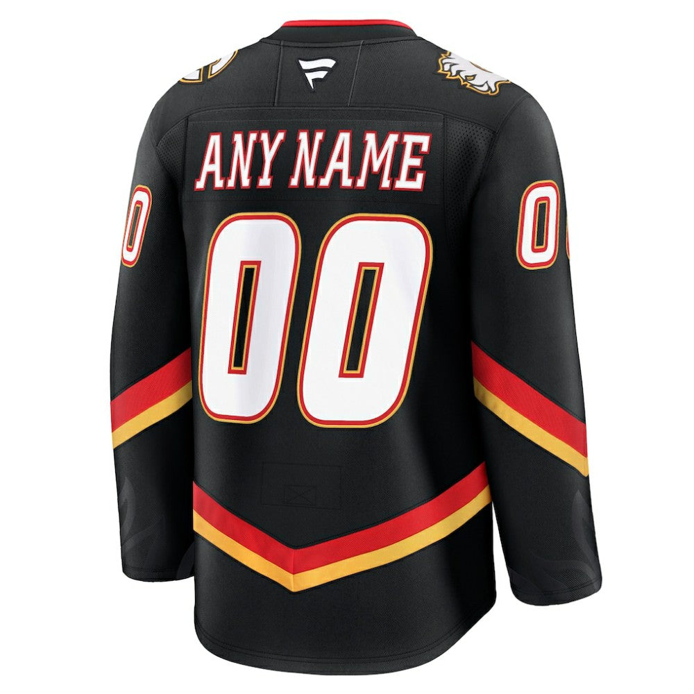 NHL Calgary Flames Fanatics Alternate Premium Custom Jersey