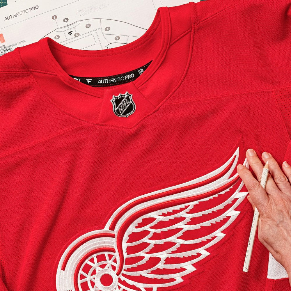 NHL Detroit Red Wings Fanatics Home Authentic Pro Custom Jersey