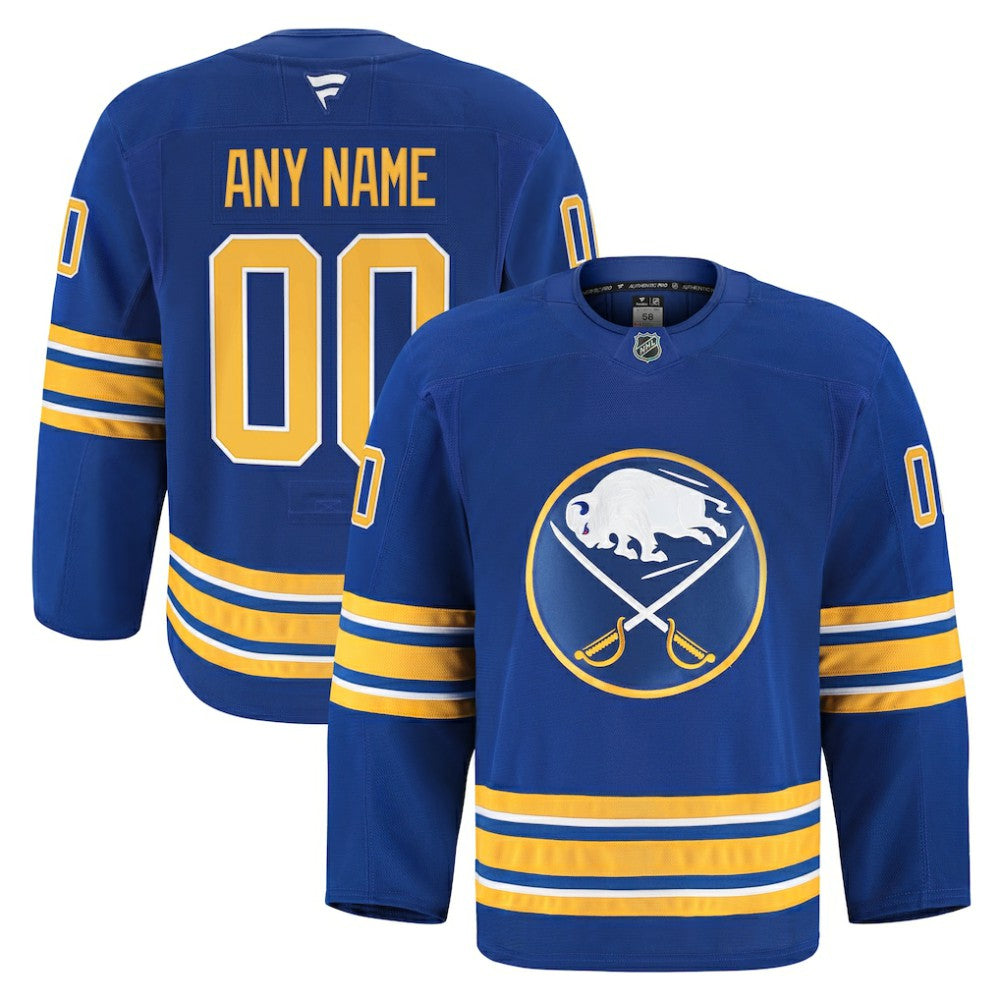 NHL Buffalo Sabres Fanatics Home Authentic Pro Custom Jersey