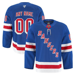 NHL New York Rangers Fanatics Home Authentic Pro Custom Jersey
