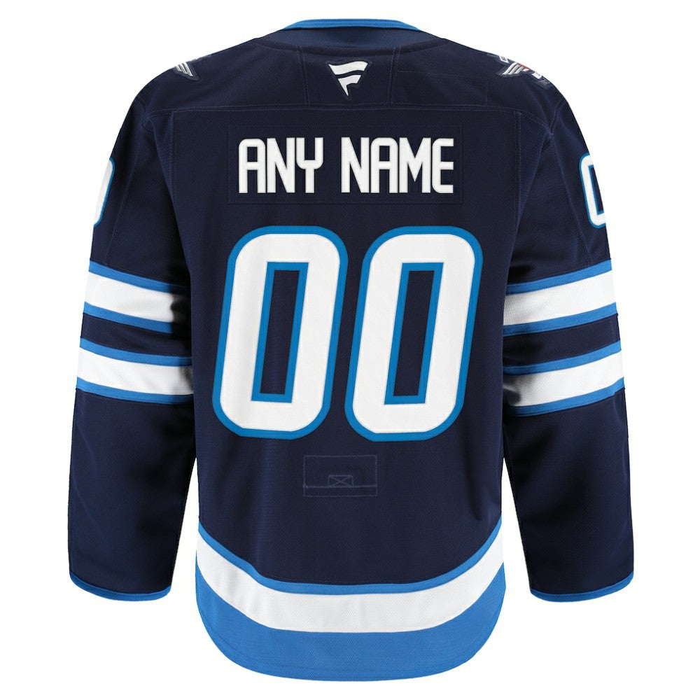 NHL Winnipeg Jets Fanatics Home Authentic Pro Custom Jersey