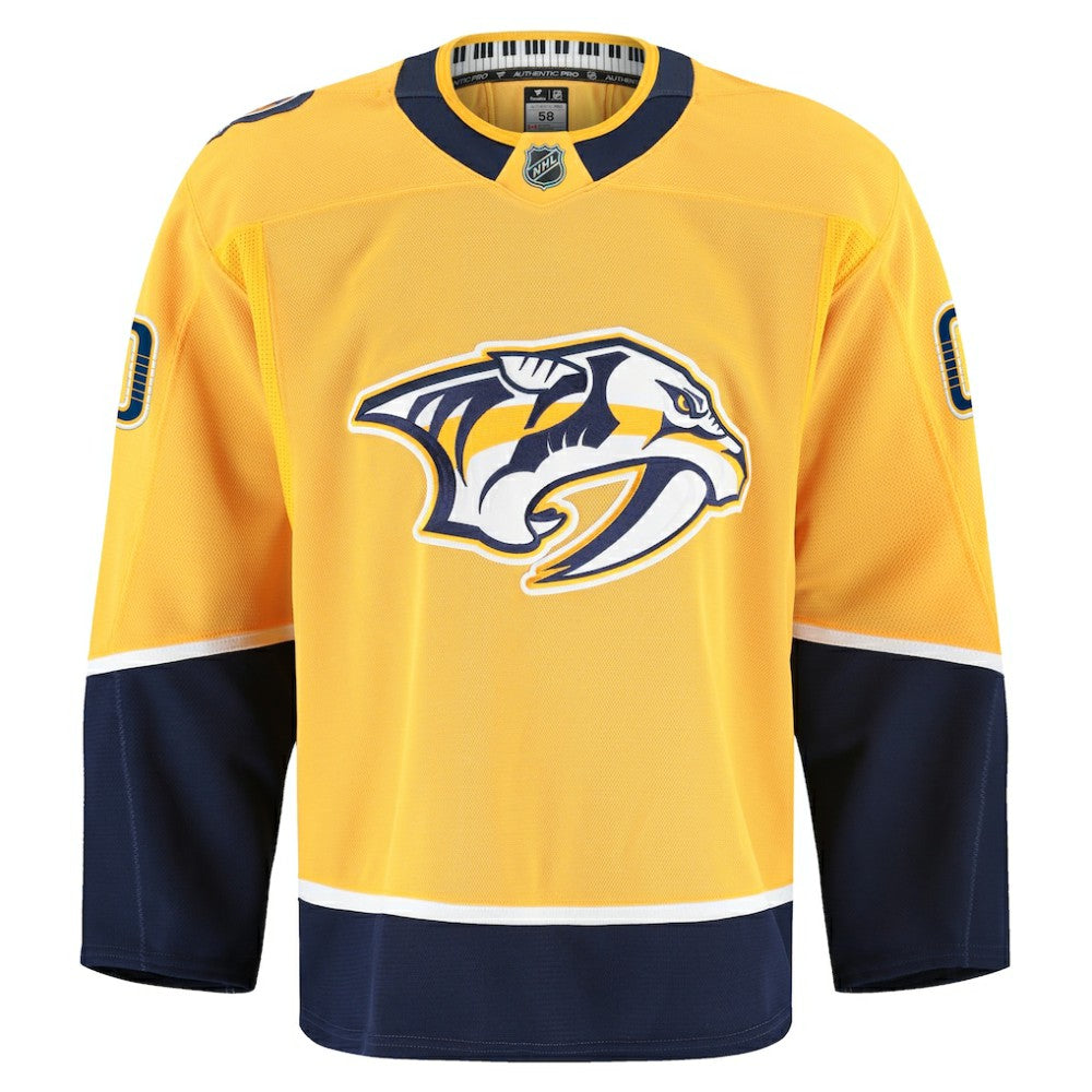 NHL Nashville Predators Fanatics Home Authentic Pro Custom Jersey