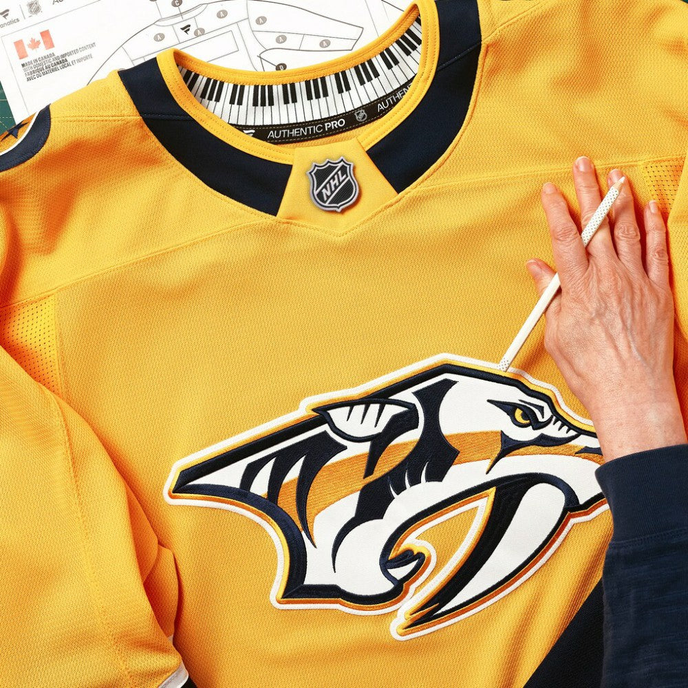 NHL Nashville Predators Fanatics Home Authentic Pro Custom Jersey