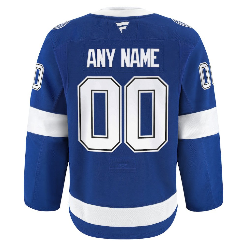 NHL Tampa Bay Lightning Fanatics Home Authentic Pro Custom Jersey