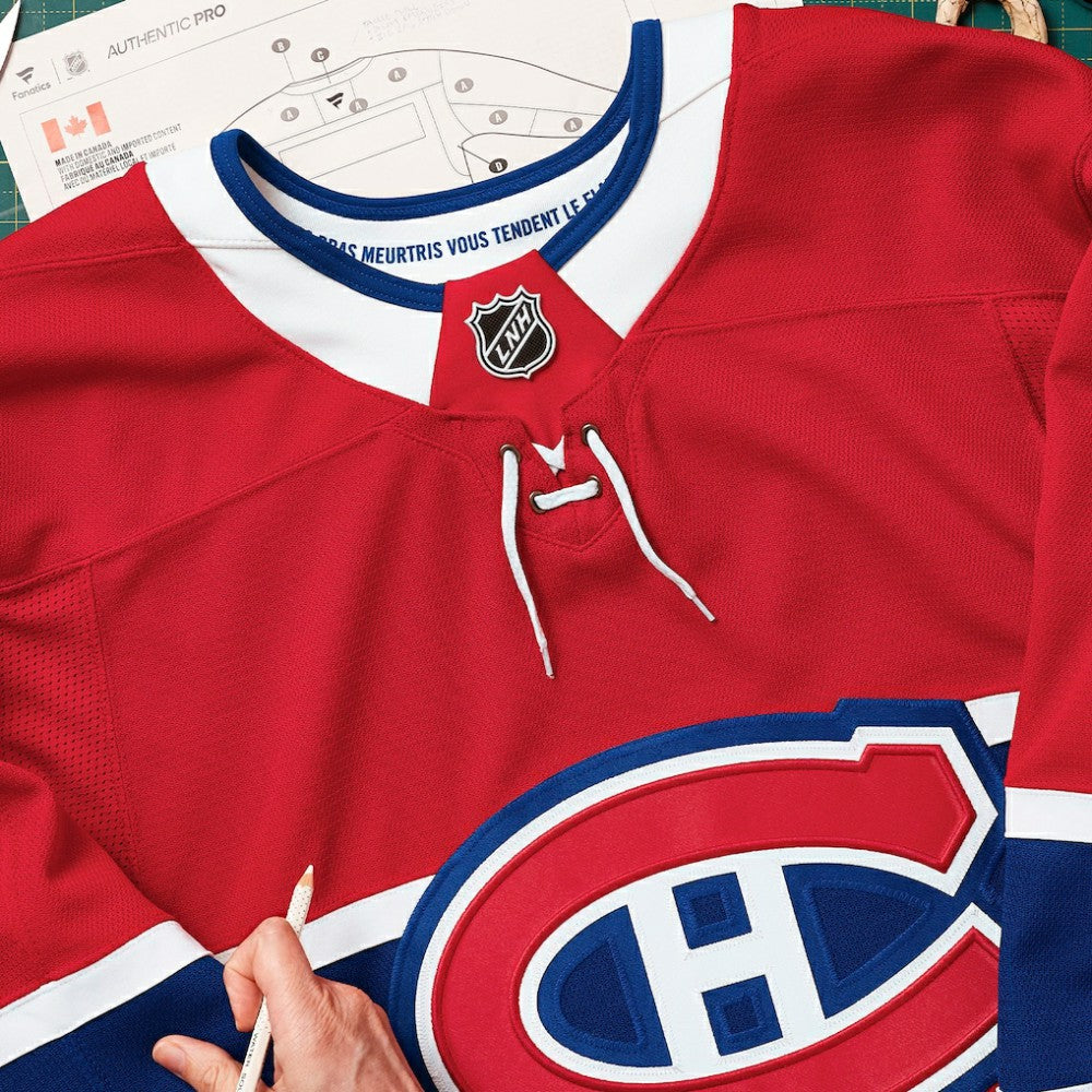 NHL Montreal Canadiens Fanatics Home Authentic Pro Custom Jersey