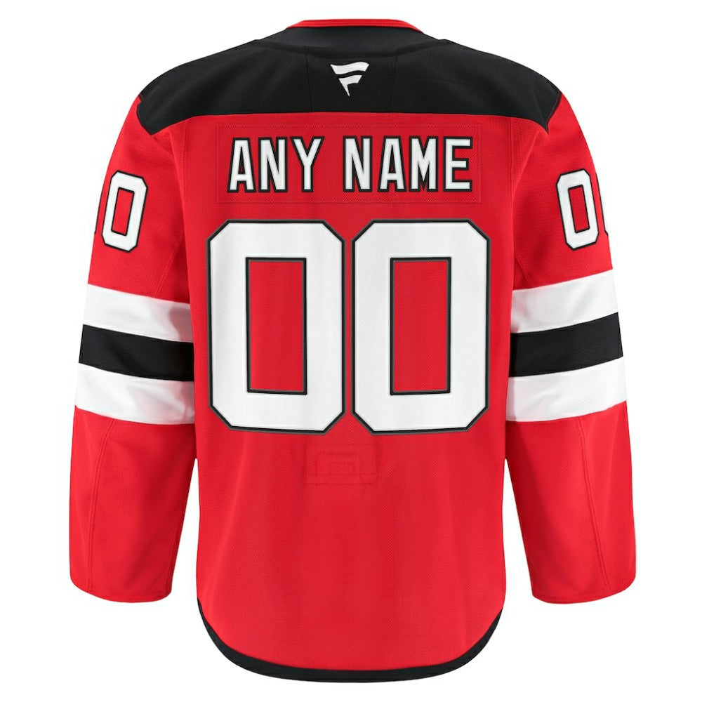 NHL New Jersey Devils Fanatics Home Authentic Pro Custom Jersey