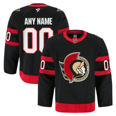 NHL Ottawa Senators Fanatics Home Authentic Pro Custom Jersey