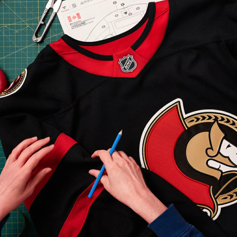 NHL Ottawa Senators Fanatics Home Authentic Pro Custom Jersey
