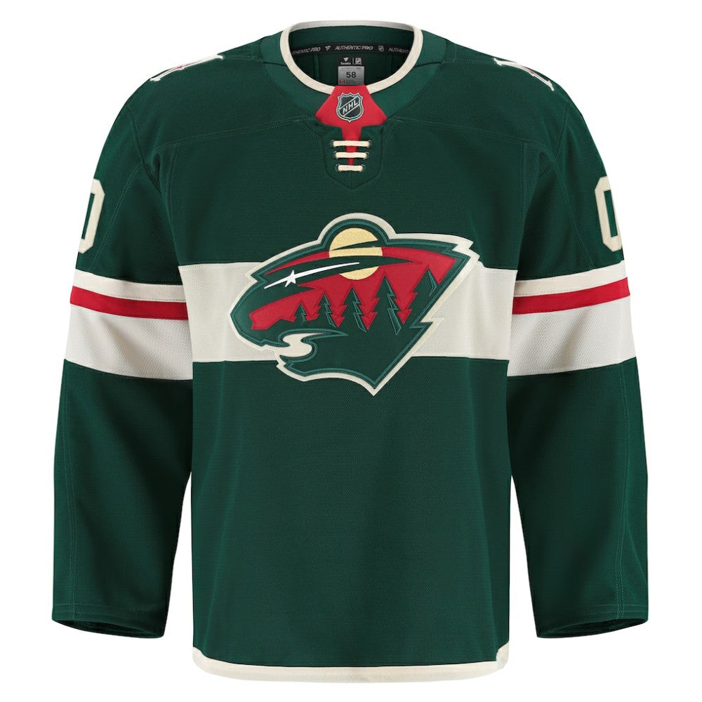 NHL Minnesota Wild Fanatics Home Authentic Pro Custom Jersey