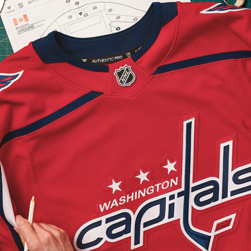 NHL Washington Capitals Fanatics Home Authentic Pro Custom Jersey