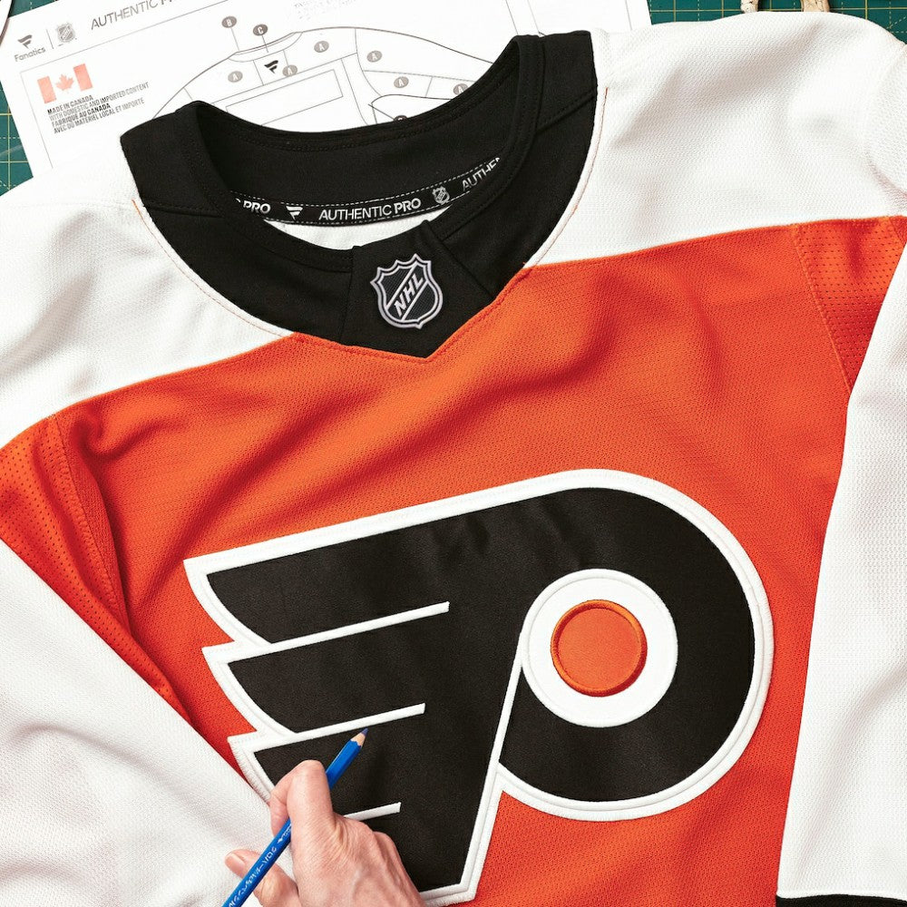 NHL Philadelphia Flyers Fanatics Home Authentic Pro Custom Jersey