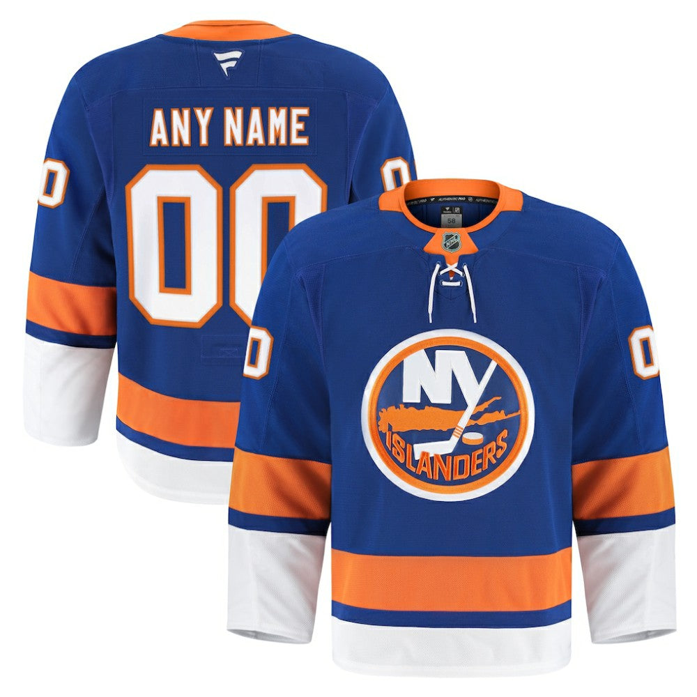 NHL New York Islanders Fanatics Home Authentic Pro Custom Jersey