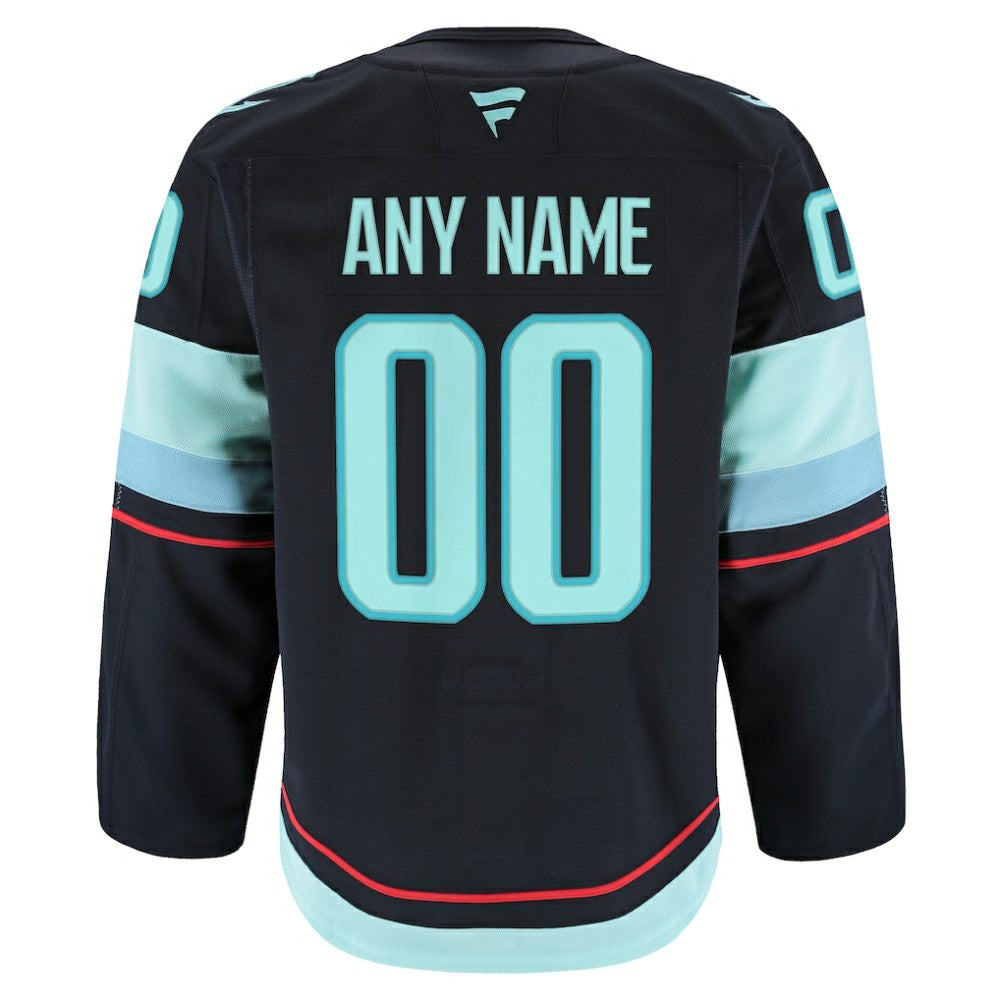 NHL Seattle Kraken Fanatics Home Authentic Pro Custom Jersey