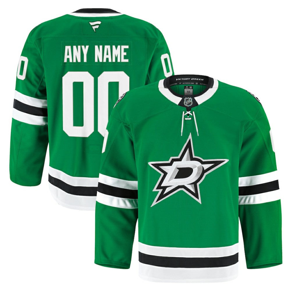 NHL Dallas Stars Fanatics Home Authentic Pro Custom Jersey