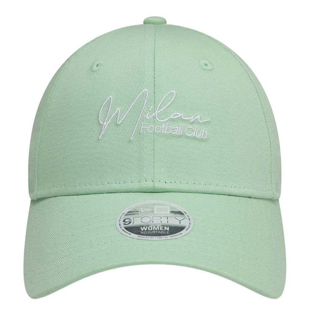 AC Milan New Era Women's Script 9FORTY Adjustable Hat