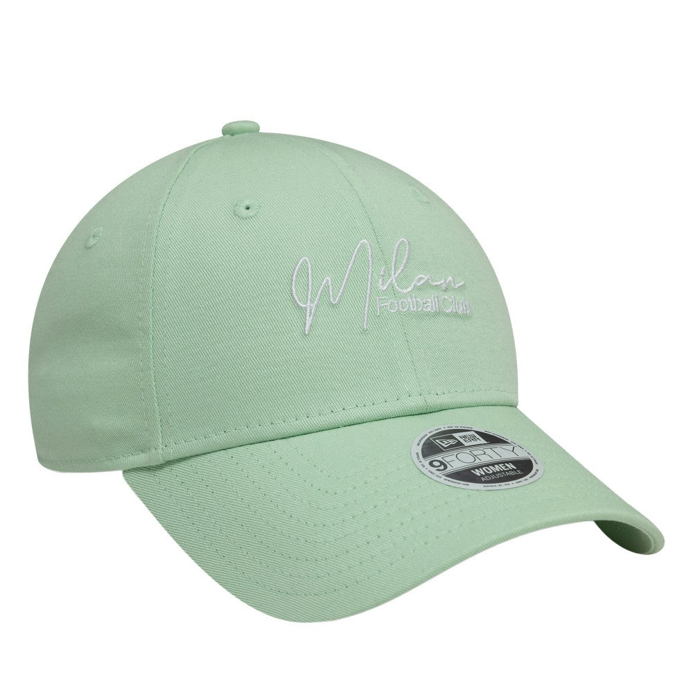 AC Milan New Era Women's Script 9FORTY Adjustable Hat