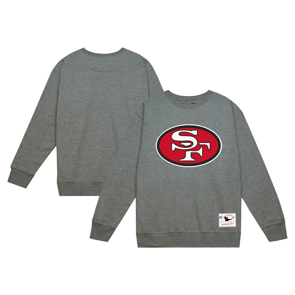 Basic Fleece Pullover Sweatshirt - San Francisco 49ers Pullover